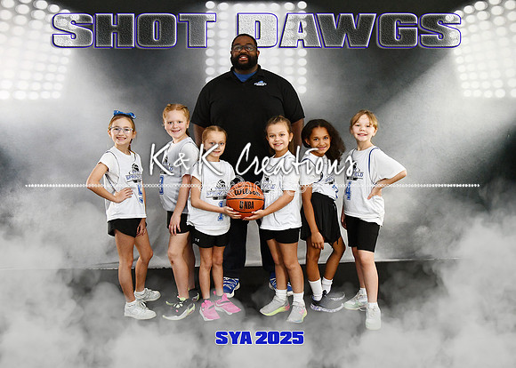 5X7 SHOT DAWGS SYA TEAM
