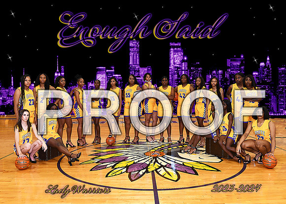 5X7 AMITE LADY WARRIORS 2024 TEAM