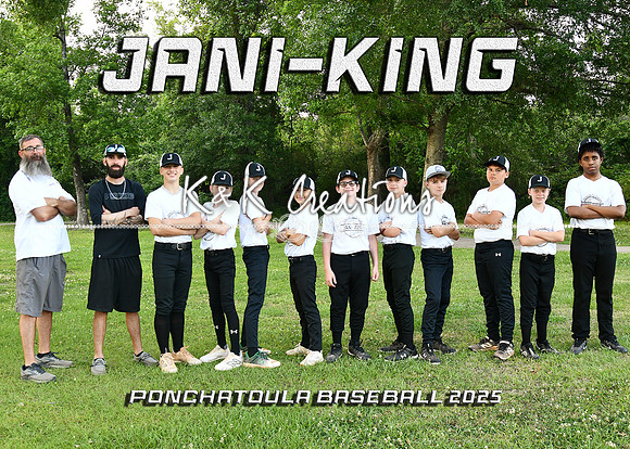 5X7 13-14B JANI KING TEAM