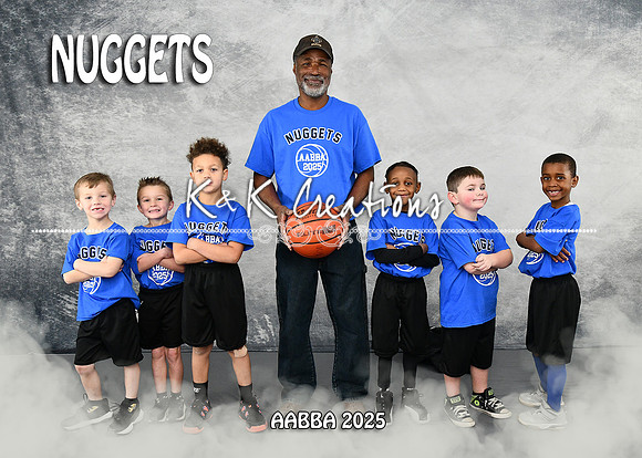 5X7 NUGGETS TEAM
