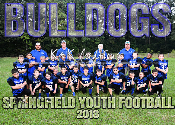 5x7 syf 7-8 football team