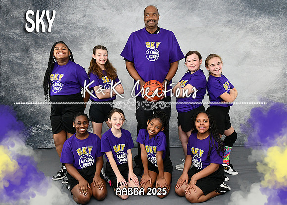 5X7 SKY TEAM