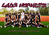 LADY HORNETS - ALBANY HIGH SOFTBALL 2024