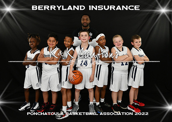 5X7 7-8 BOYS BERRYLAND INS COACH CHRIS BROWN
