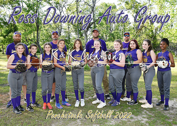 5x7 11-12 girls ross downing auto group team