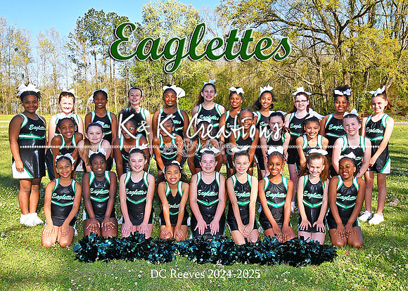 5x7 eaglettes team