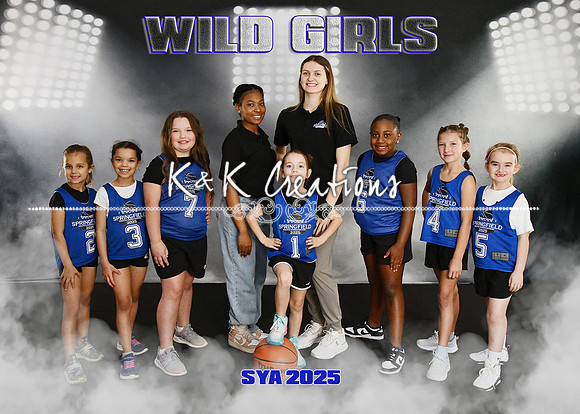 5X7 WILD GIRLS SYA TEAM