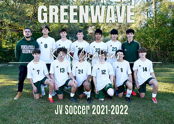 5x7 jv boys soccer team