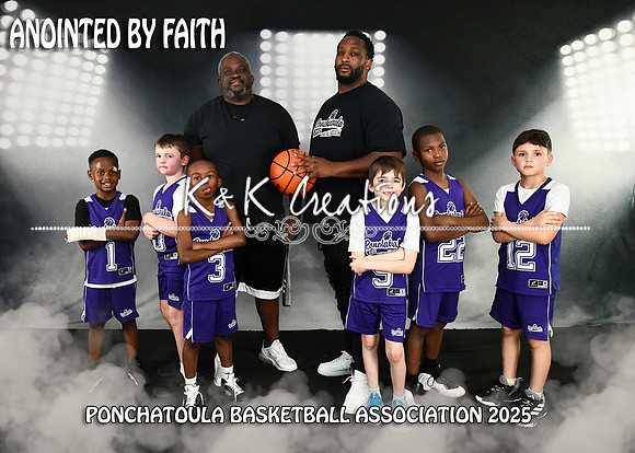 5X7 ANOINTED BY FAITH TEAM