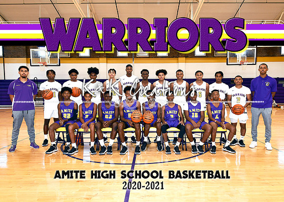 5X7N AMITE HIGH BOYS BASKETBALL TEAM
