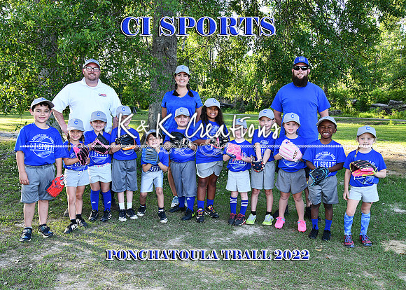 5x7 ci sports tball team