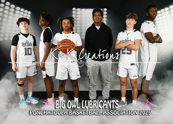 5X7 BIG OWL LUBRICANTS TEAM