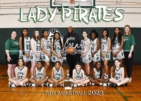5X7 PJHS GIRLS BASKETBALL TEAM