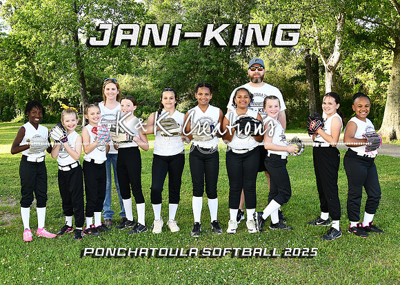 5X7 JANI KING 9-10 GIRLS TEAM