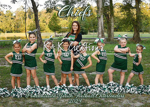 5x7 PYF CHIEFS CHEER TEAM