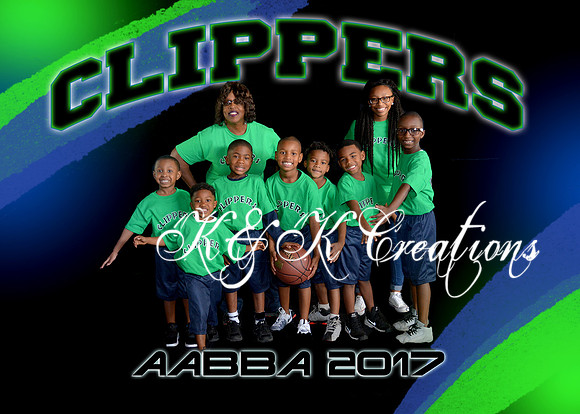 5x7 CLIPPERS TEAM AABBA