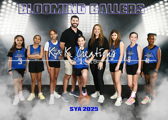 5X7 BLOOMING BALLERS SYA TEAM