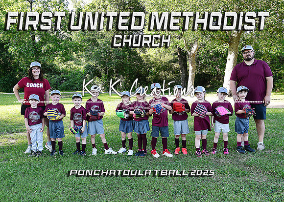 5X7 FUMC TBALL TEAM