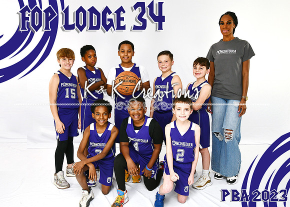 5X7 FOP LODGE 34 9-10 TEAM