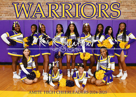 5X7 AMITE CHEER TEAM