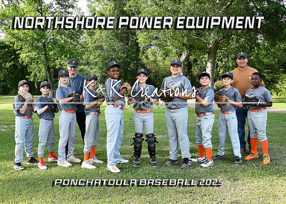 5X7 NORTHSHORE POWER EQUIP 11-12B TEAM