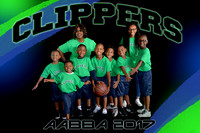 8X12 CLIPPERS TEAM AABBA