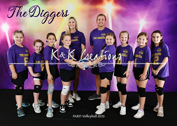 5x7 THE DIGGERS 7-9 TEAM