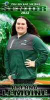 BRENNA LEMOINE SOFTBALL BANNER