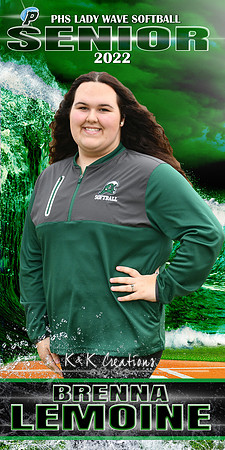 BRENNA LEMOINE SOFTBALL BANNER