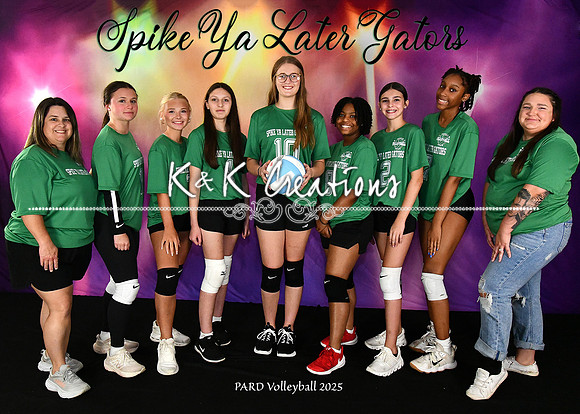 5X7 SPIKE YA LATER GATORS 1