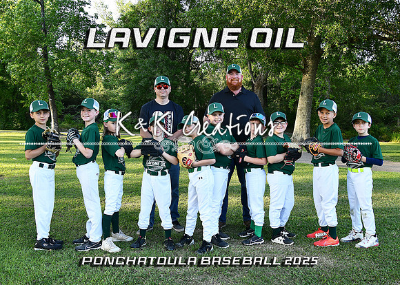 5X7 9-10B LAVIGNE OIL TEAM