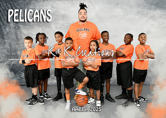 5X7 PELCANS TEAM