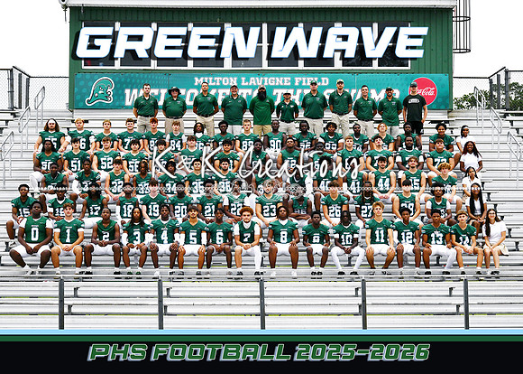 5X7 PHS FOOTBALL TEAM