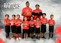 5X7 RAPTORS TEAM