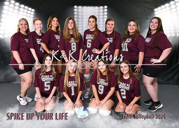 5X7 SPIKE UP YOUR LIFE TEAM