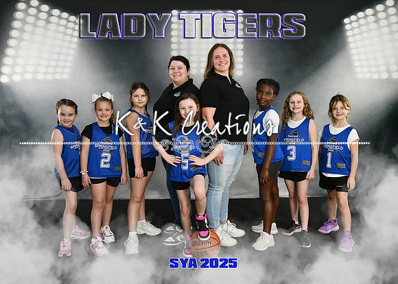 5X7 LADY TIGERS SYA TEAM MELANIE