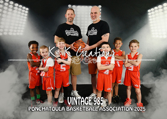5X7 VINTAGE 985 TEAM