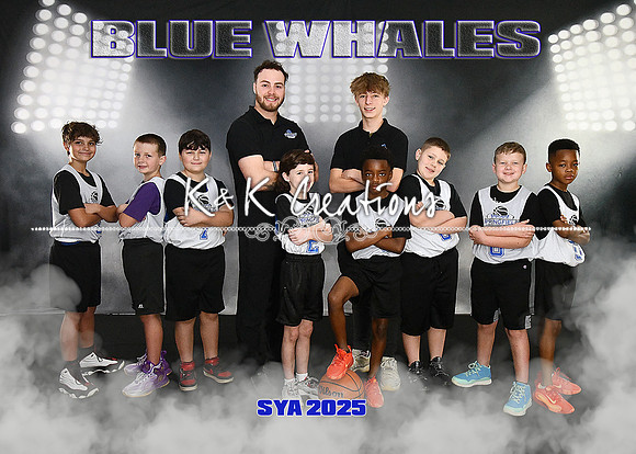 5X7 BLUE WHALES SYA TEAM