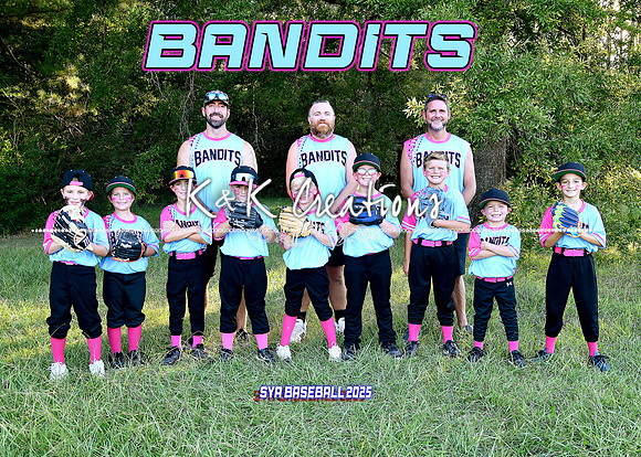 5X7 BANDITS TEAM