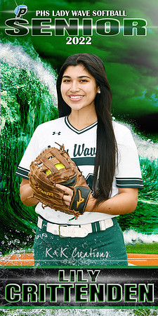 LILY CRITTENDEN phs softball banner