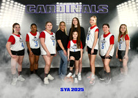 5X7 CARDINALS SYA TEAM