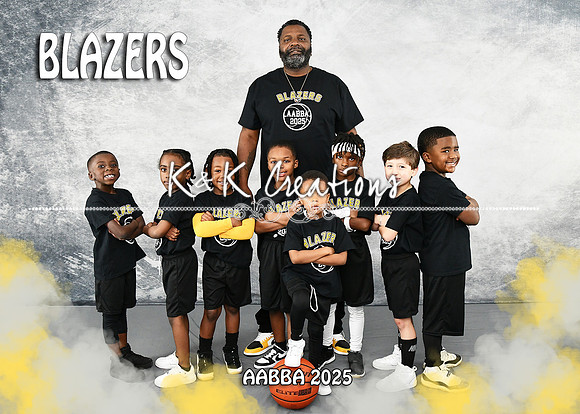 5X7 BLAZERS TEAM