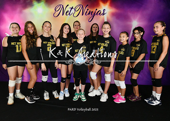5X7 NET NINJAS10-12 TEAM