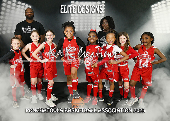 5X7 ELITE DESIGNS 7-8 GIRLS TEAM