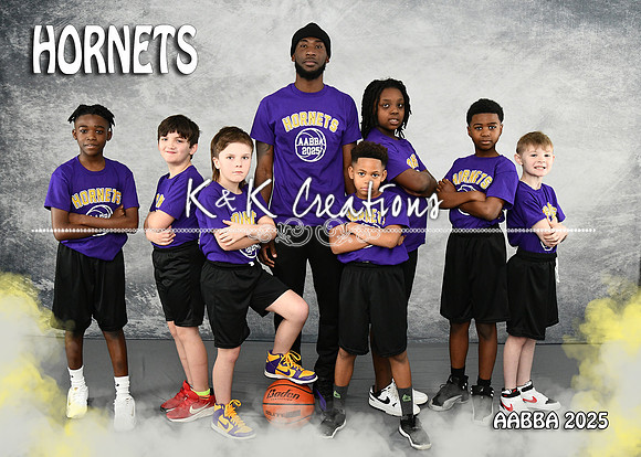 5X7 HORNETS TEAM