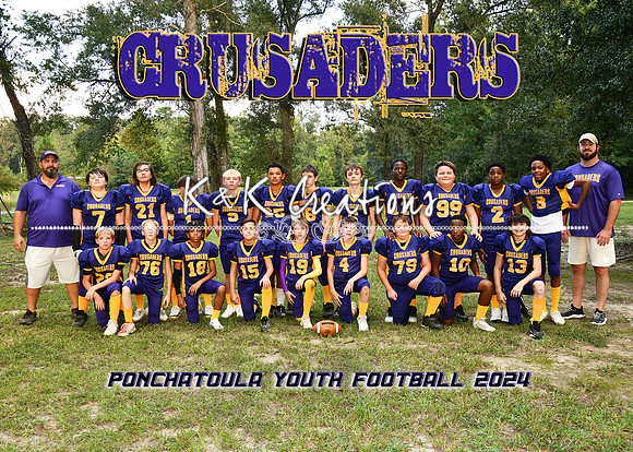 5X7 CRUSADERS TEAM