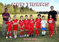 5X7 RED TIGERS TEAM 2025