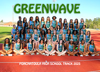 PHS TRACK GIRLS 2025