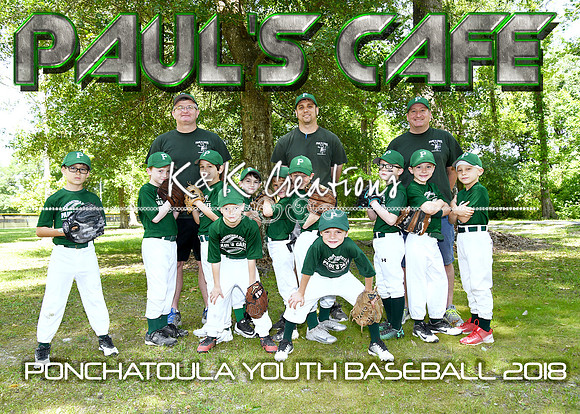 5X7 7-8BOYS PAULS CAFE TEAM