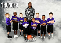 5X7 THUNDER TEAM